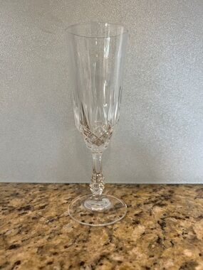 Capri JMP Crystal Champagne Flute